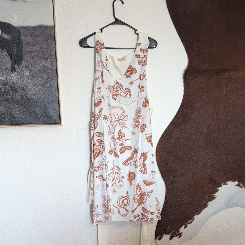 Floral Print Sleeveless Dress